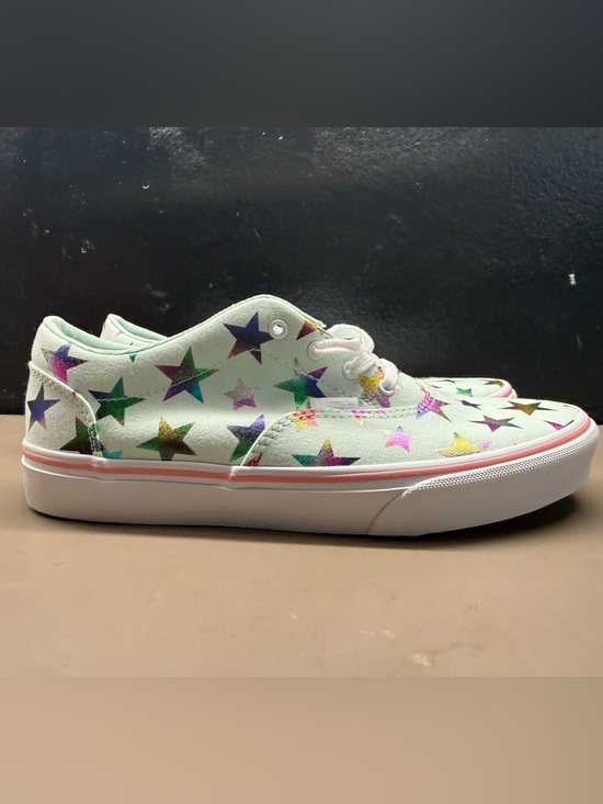 Vans Shoes - New Missy/Women’s Vans Doheny Stars Dusty Aqua White Canvas Missy 6/Women 7.5.